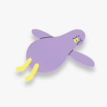 ARTZZIL아찔 빅스티커 꽉몬 누워 다꾸 노트북 캐릭터 꾸미기 인테리어 빅데코 대형 귀여운 특이한 리무버블 굿즈 맥북 아이패드 다이어리 캐리어 학용품 제작 문구 팬시 포인트