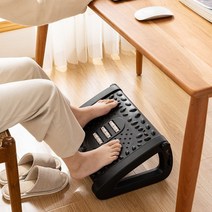 사무실 책상 발받침 각도조절 발받침대 발판 풋레스트, 민트