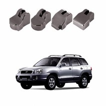 LNI141207에이치넷싼타페CM더스타일 도어체커 커버 블랙크롬, 현대