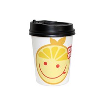 해피 10온스 종이컵+뚜껑세트, 50개