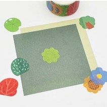 숲 스티커 100P 라벨프린터 용지 라벨스티커제작 유포지 문구 라벨스티커 문구도매 사무용품 손코팅지