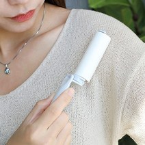 물로씻는 빨아쓰는 무한 반영구 씻어쓰는 실리콘 돌돌이 롤클리너 청소롤 찍찍이, 블루