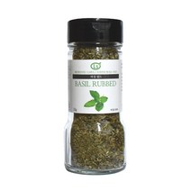 레몬앤선샤인 바질 럽드 22g 수입 천연 향신료 바질가루 분말 허브, 1개