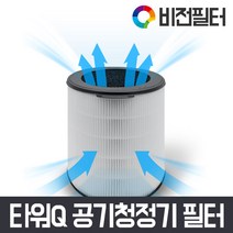 위닉스 [호환] 타워Q CAF-NK331 CAF-D0S5 CAF-DOS5 공기청정기 필터, AEN332W-WO 호환 [타워Q 헤파+탈취 일체형-고급형]