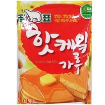 핫케익 가루 곰표 1kg 팬케익 파우더 믹스 업소용, 상세페이지 참조