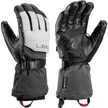 LEKI 레키 Griffin Thermo 3D Glove 방한장갑 방수장갑, Black / Graphite / Sand, 9