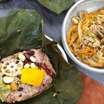 아이엠어셰프 마미킷 수제 연잎밥과 소불고기 2인분 한정식 밀키트