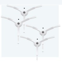 Hepa 필터 사이드 브러시 물 탱크 전체 영역 걸레 샤오미 Roborock S5 Max S6 MaxV S50 S51 로봇 진공 청소기 부품, [15] 4 side brush
