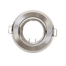 스틸 직회전 MR16 할로겐 매입등 기구, 백색