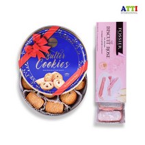 포시에 비스킷 로즈 100g+댄케이크 버터쿠키 리본틴, 없음