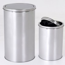 키친플라워 스텐 스윙 휴지통, 20리터, 1개