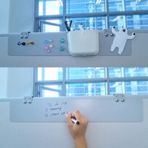 진웅 사무실파티션 자석 메모보드, 옵션2) 더블 파티션 두께 45T