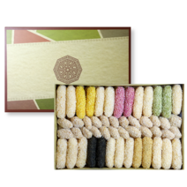 [100%국내산재료] 전통한과 프리미엄 고급 찹쌀 유과 한과 선물 세트 개별포장 실속형 설 명절 추석 선물용 보자기, 3. 전통문양