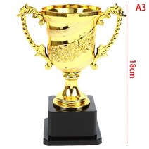 골든 어워드 트로피 장식 플라스틱 보상 경품 유치원 선물 기념 기념품 14 cm 17 18cm260171, 3