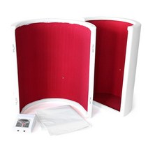 원적외선 온열돔 바이오돔 멀티돔 돔사우나 원적외선 캡슐 전신 관리 산후 미용 난방, 레드, 단일사이즈