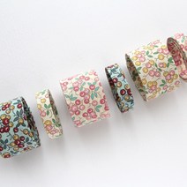 열매 원단리본 길이90cm, 3cm, 핑크(pink), 1개