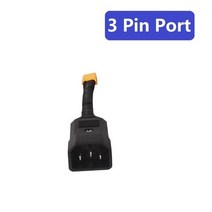 전기 자전거 배터리 접촉 XT60 Dullet T 포트 앤더슨 2 1 핀 커넥터 어댑터 스쿠터, 05 3 Pin Port