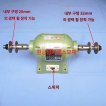 버핑기 데스크탑 폴리싱 머신 전기 나이프 그라인더 홈 테이블 그라인딩 고무 휠 천 페이지 섬유 샌딩, 3.1.5kW 전원 패키지 3개