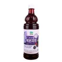씨드뱅크 복분자청 900ml 복분자원액 엑기스 진액 농축액