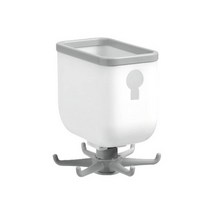 주방 후크 다목적 후크 360 도 회전 회전 랙 정리 및 보관 스푼 행거 액세서리, 1PCS-Grey-New