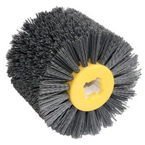 디버링툴 디버링 나일론 연마 와이어 드로잉 라운드 브러시 헤드 도구 사이잘 말 헤어 가구 나무 조각, 06 120