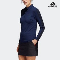 아디다스골프 아디다스골프 정품 GL8496 컬러 블럭 여성 긴팔 골프티셔츠