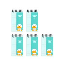 카카오프렌즈 상철 스프링 단어장 / 라이언 어피치 무지 튜브 / / 5개 묶음 상품 / 단어장 암기장 영어단어장 단어장수첩 단어장카드 암기장 영단어수첩, 튜브 (5개 묶음상품)