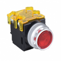 KOINO(건흥전기) LED누름버튼 KH-512L 25파이 AC220V R-적색