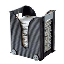 생활건강에코짱 보관함 정리 (SM)이동식 옷함 리빙박스함 신문 수납박스 다용도함 장함, 1개, 블랙