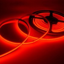 자동차무드등 COB 슬림 면발광 LED바 60cm 레드LED 20개 묶음판, 단품
