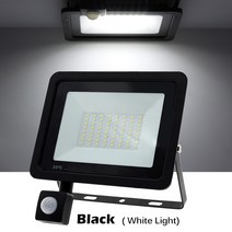 정원등 벽등 전원주택 조명220 v led 투광 바다무드등 빙글빔 선셋조명 은하수 달 pir 모션 센서 반사판 le, 01 Type1 White Light_01 10W