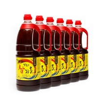 요하피플 참기름(깨분)1.8L, 6병, 1.8L