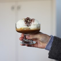 검트리 홈카페 아이스빌 아포가토잔 265ml 아이스크림볼 디저트볼 요거트 투명, 단품