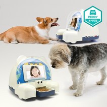 고양이 강아지 우울증 분리불안증 펫 CCTV 펫토이 자동급식기 펫시터 로봇 페디, 혼합색상, PEDDY