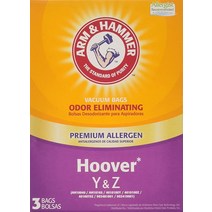 암앤해머 Arm & Hammer 67978GQ 후버 타입 Y&Z 프리미엄 알러젠 진공 백 화이트