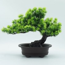 인조 소나무분재 인테리어조화 인조 나무 실크플라워, 소나무 분재 조화 3번, 1개