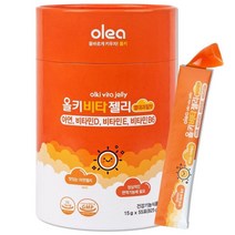 올레아 올키 비타 젤리 아연 열대과일맛 55p, 15g x 55포 × 1개