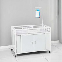 푸드트럭대여 두꺼운 슈퍼마켓 프로모션 테이블 스택 헤드 디스플레이 스탠드 접이식 플로트 트럭 쇼핑몰 자동차, 03/두꺼운 연철 대형 올 화이트