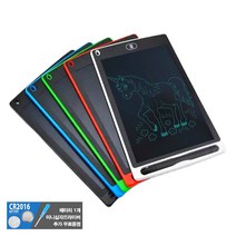 소다소라 LCD 신형필기 메모패드 8.5인치 전자칠판 전자그림판, 화이트