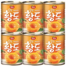 동원 제철에딴 동원황도 2절, 6개, 400g