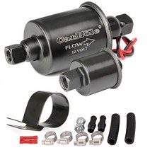 미션오일 자가오일교환기 오일교환펌프 엔진오일 12v 전기 연료 저압 범용 5-9 psi 전기 가솔린 디젤, 검은색