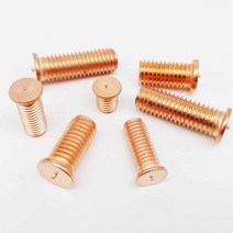 스팟용접기 M3 M10 탄소강 구리 도금 스터드 용접 스폿 나사 솔더 포인트 네일 볼트 커패시터 방전용 2/50, 04 10pcs M6_13 40mm