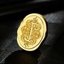 실링 왁스 청첩장 스티커 씰링 스탬프 세트 26 알파벳 글자 인감 웨딩 선물 용품, I