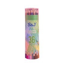 온비유 프리미엄 드로잉 색연필 17.5cm, 36색, 10개