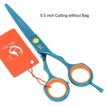 전문가용 앞머리 미용 가위 숱치는가위 애견 가위 고급 바버샵 헤어샵 숱 커트 셀프 이발 63, A0027A-03-55