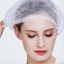 공장 연구실 청소 부직포헤어캡 위생모자 100p 조리실, 2-위생모자-흰색