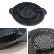 풍년주방 계란찜불판 스텐 불판 인덕션용기 인덕션 불판 언더렌지 불판, 1개, 계란찜그릴팬