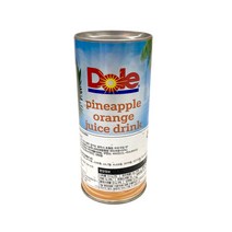 업소 단체행사 급식 배달용 판매 돌 파인애플 오렌지 쥬스 드링크 240ml X 24캔, 돌 파인애플 오렌지 쥬스 240ml X 24캔