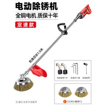 그라인더 바닥 시멘트 와이어 샌딩기 연삭기 연마기 전동 녹 제거기 샌더 CANLIDI 타일 FS16, 정속+작은와이어브러쉬2개