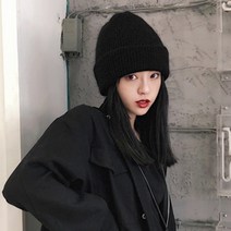 보슈 여성 털모자 방한 모자 니트 비니 가을 겨울 스트릿모자 cn3-11